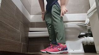 TOWN BATHS COMPILATION: Nicoletta, Pee and Farts on the Public Restroom Journey