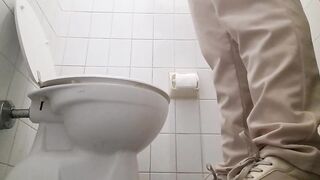 TOWN BATHS COMPILATION: Nicoletta, Pee and Farts on the Public Restroom Journey
