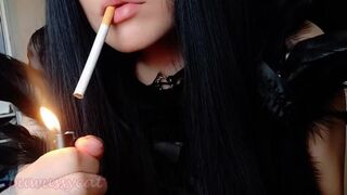 Cosplay Smokin' Cigarettes Compilation PART II (full movie scenes on my 0nlyfans/ManyVids)