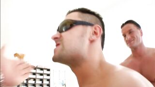 Lulu EURO Anal Lustful+Lauro Giotto&Mugur, Large booty tiny melons honey anal wench, high heels, Teaser#two