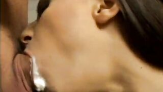 College beauties in an fuckfest get drilled in each aperture