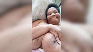 big beautiful woman Black with #HUGETITS!!