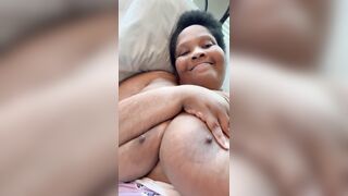 big beautiful woman Black with #HUGETITS!!