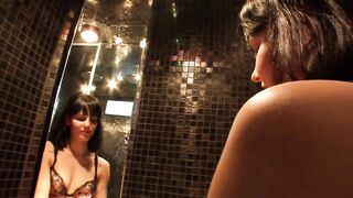 Bobbi Star+Nacho Vidal Awesome scene, shoot in the ebony baths large booty, large penis, great Teaser#1