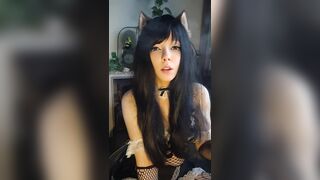 Punk Maid smokin' for u(full vid on my 0nlyfans/ManyVids)