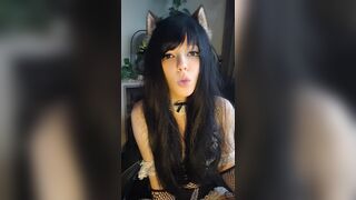 Punk Maid smokin' for u(full vid on my 0nlyfans/ManyVids)