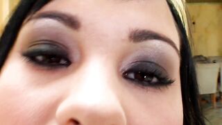 Cleo Banks, All Natural Nice-looking Brunette hair, solo Masturbation, Toys, Close-ups, Oils Tease#two