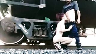 Taut pink snatch gets priceless side ways screw