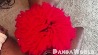 Redhead Corpulent Ass Bitch Worship Lord Panda's BBC