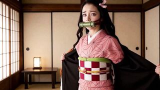 Cute comics AI cutie sucks a rod and screws her host
