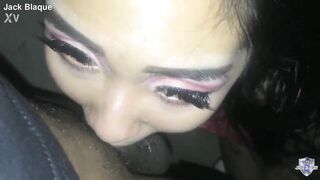 Eva Yi gives a public oral-job to a BBC