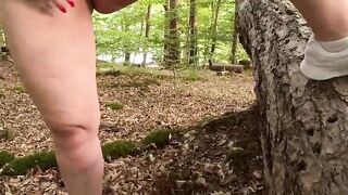 Nearly Caught: Public Lake Bang, Tugjob & Outdoor Piddle