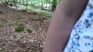 Nearly Caught: Public Lake Bang, Tugjob & Outdoor Piddle