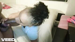 COFFEE SKIN COLOR BLACK Sucking Large Cock Neighbour For Amateur Oral pleasure Deepthroat Content Homemade