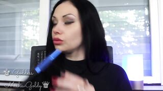 Cum to my large beige seduction and large hookah smoke!