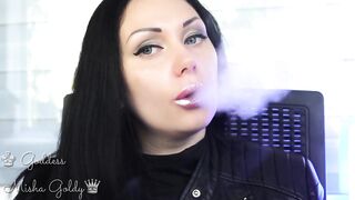Cum to my large silver seduction and large hookah smoke!