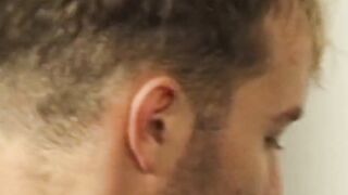 Unshaved Cunt Stretched Wide by Pulsating Shlong