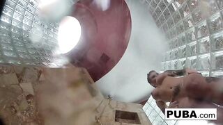 Sexy and Breasty Playgirl Likes Filming Herself in the Shower