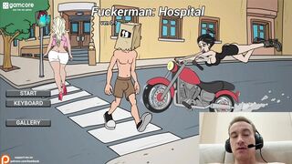 FuckerMen Hospital – Large Breasts Nurse Sucks My Massive Wang Adult Game Playthrough