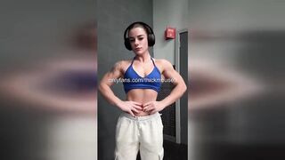Casting and creampie for a little eighteen-year-old teen