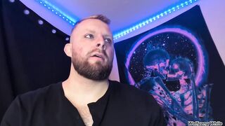 Your Stepdad Discovered Your Leather Gear And Now This guy's Lustful Also - Leather Gloves with Giant Ejaculation - POV Roleplay - Wolfgang White