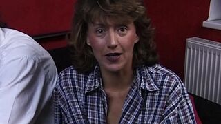 Lewd Brunette hair mother I'd like to fuck Enjoys Intensive Fingering and Hardcore Pounding