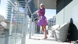 Breasty mother I'd like to fuck London River Recruits Kate Kennedy for a BBC Anal Three-some