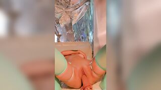 CYAN CUM SURPRiSE SQUiRT CRAMMiNG MY moist taut CUNT AMATEUR POV TAKES SEXY FLESH PUMPiNG