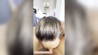 Great oral job after the shower?