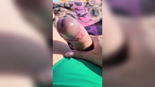 Trans masturbate
