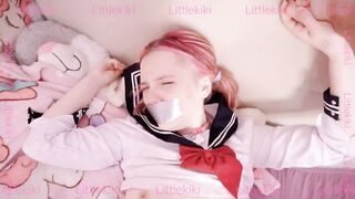 COARSE SEX with FASTENED TEEN SCHOOLGIRL