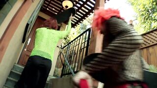 CHYANNE JACOBS & STEVE HOLMES & ERIK EVERHARD(ANAL,double penetration) Large Butt Floozy, Creampie BUTT, Double Tease#1