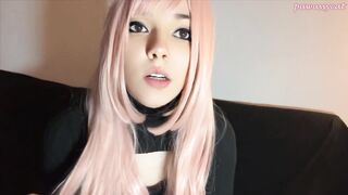 Cute Egirl Smokin' skinny cigarette (full vid on my 0nlyfans/ManyVids)