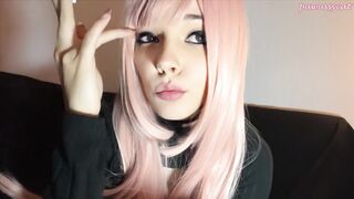 Cute Egirl Smokin' skinny cigarette (full vid on my 0nlyfans/ManyVids)