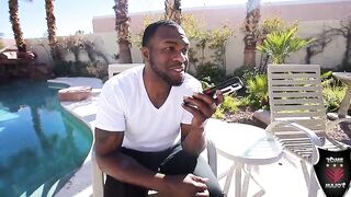 Alli Ebony Drains Rome Major Absolutely After Coarse Outdoor BBC Bang!