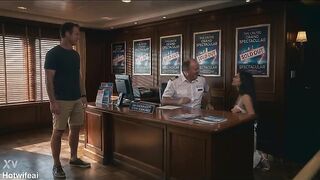 Hotwife gets creampied for cruise ship show tickets as her cuckold spouse watches ( AI Generated )
