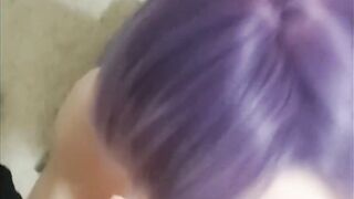 Marie Jane Comics cosplay beauty POV swallows hard jock and says thank u!!!