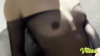 I like modeling for my boyfriend to get him hard.