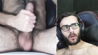 Hawt Latino homosexual chap. Homemade amateur, bushy.