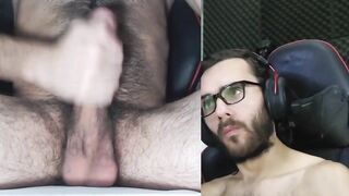 Hawt Latino homosexual chap. Homemade amateur, bushy.