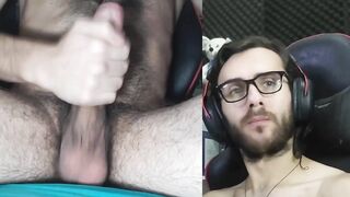 Large load from a homo Argentine man. Homemade amateur, unshaved.