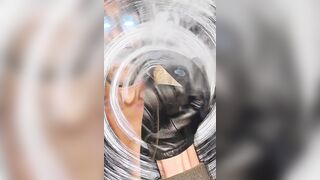 Oregonleatherboy Hypnosmoke Spiral Glove "Yeah Taskmaster" Mind Melt Meditation
