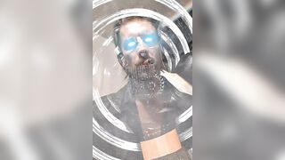Oregonleatherboy Hypnosmoke Spiral Glove "Yeah Taskmaster" Mind Melt Meditation