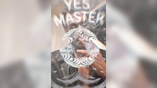 Oregonleatherboy Hypnosmoke Spiral Glove "Yeah Taskmaster" Mind Melt Meditation