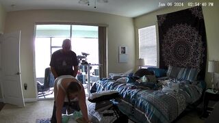 Voyeur- Getting screwed doing laundry