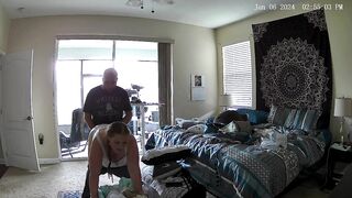 Voyeur- Getting screwed doing laundry