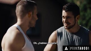 PURE TABOO Stepmom Sheena Ryder Surrenders To Stepsons double penetration 3some Request - SPANISH SUBTITLES