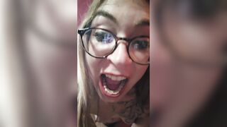 Exposed Redhead mother I'd like to fuck Chain Smokin' Cigarettes and Bawdy Talk