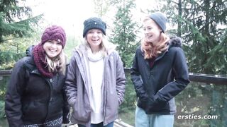 Wild Amateur Lesbian Sex Party