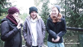 Wild Amateur Lesbian Sex Party